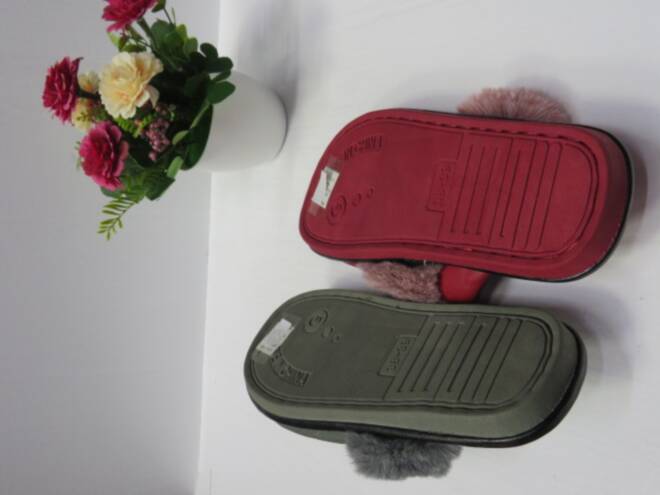 Klapki Damskie G-9 GREEN/BLACK/SKINPINK/WINERE 36-41 2