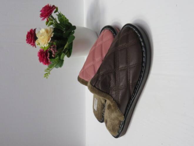 Klapki Damskie G-10 GREEN/COFFEE/SKINPIN/BLACK 36-41 2