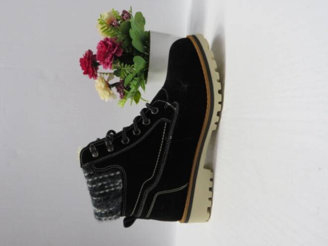 Botki Damskie H2212-1 BLACK 37-42 1