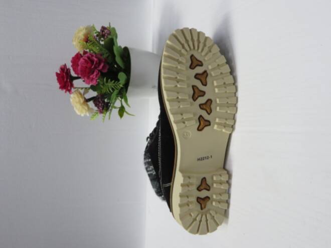 Botki Damskie H2212-1 BLACK 37-42 2
