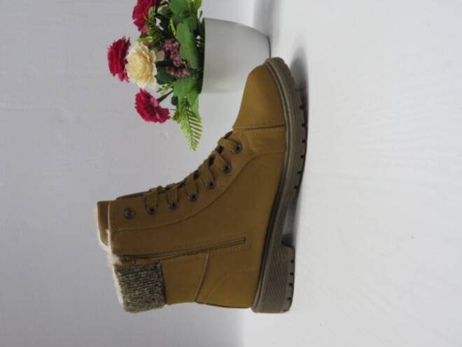 Botki Damskie 3008-5 CAMEL 36-42 1