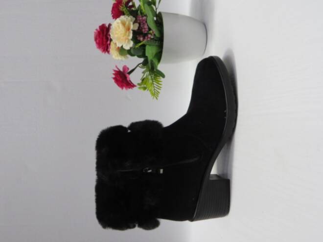 Botki Damskie 7601-1 BLACK 36-41 1