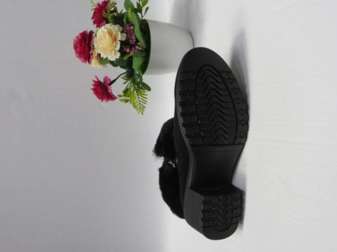 Botki Damskie 7601-1 BLACK 36-41 2