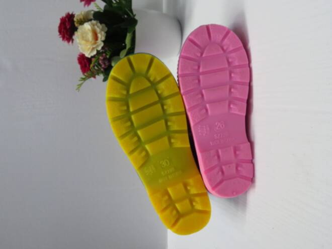 Kalosze Dziecięce RJ501 MAGENTA/PINK/BLUE/BLACK 26-30 2