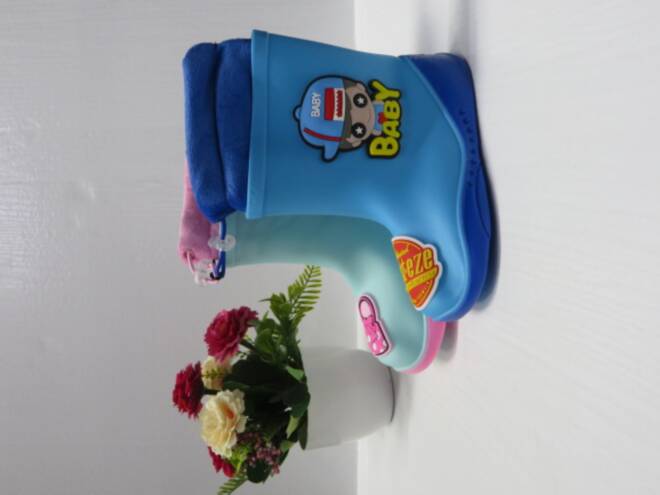 Kalosze Dziecięce RJ506 GENTA/L.BLUE/D.BLUE/LAKEBLUE 24-28