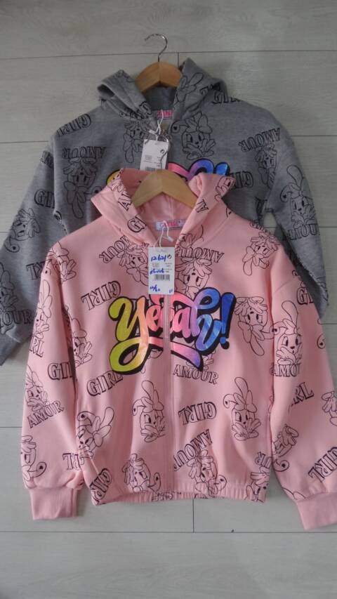 Bluza dziewczęca 8167 Mix kolor 116-146 1