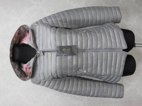 Cienka dwustronna Kurtka damskie WA-3955 1 kolor 46-56 1