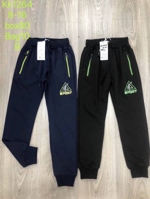 Spodnie dresowe chłopięce KK1264 Mix kolor 8-16 1