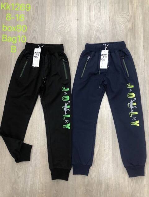 Spodnie dresowe chłopięce KK1269 Mix kolor 8-16 1