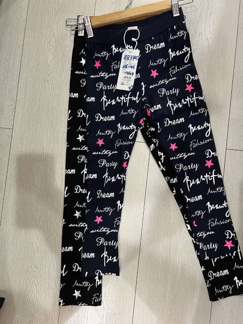 Leginsy dziewczęce 3751 Mix kolor 116-146 1