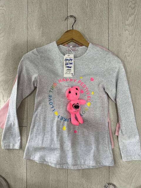 Bluzka dziewczęca 3773 Mix kolor 116-146 1