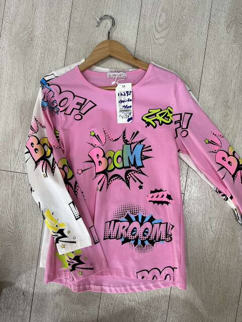 Bluzka dziewczęca 3776 Mix kolor 134-164 1