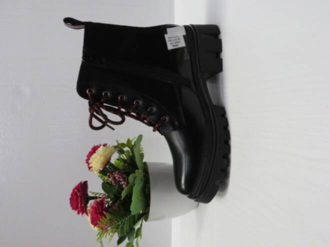  Botki Dziecięce A300 BLACK/RED 32-37 1