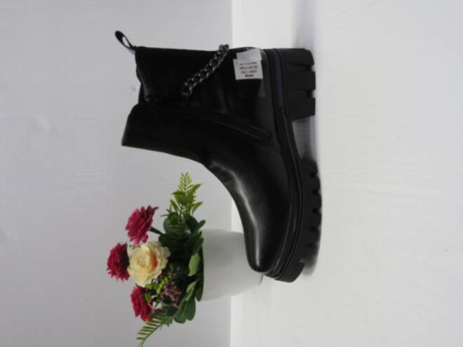 Botki Dziecięce A301 BLACK/PURPLE 32-37 1