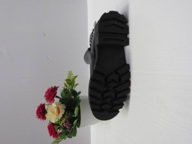 Botki Dziecięce A301 BLACK/PURPLE 32-37 2