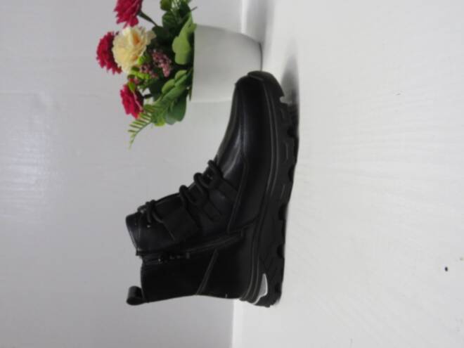 Botki Dziecięce KC209 BLACK/SILVER 32-37 1