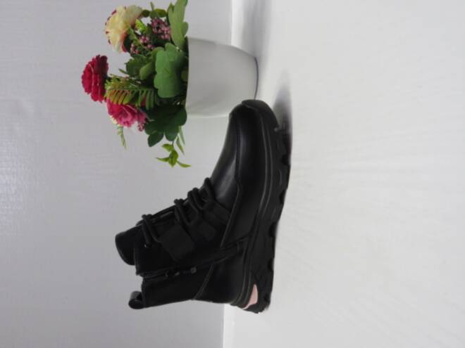 Botki Dziecięce KC209 BLACK/PINK 32-37 1