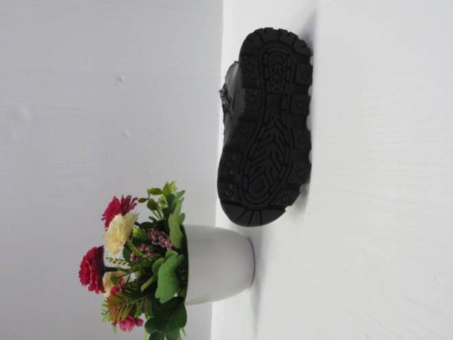 Botki Dziecięce KB207 BLACK/PURPLE 27-32 2