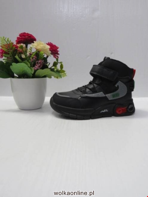 Botki Dziecięce P642A BLACK/RED 27-32