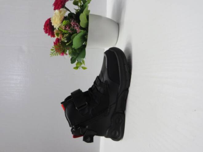 Botki Dziecięce P642A BLACK/RED 27-32 1