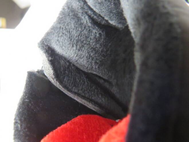 Botki Dziecięce P642A BLACK/RED 27-32 3