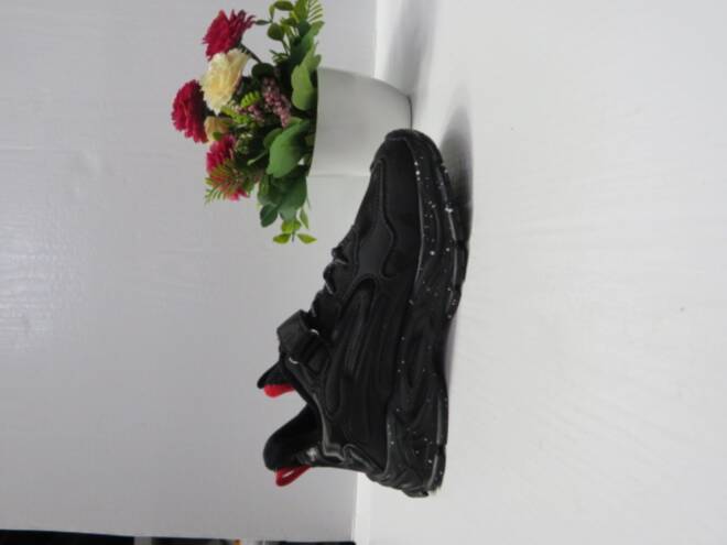 Buty Sportowe Dziecięce E149 BLACK/RED 32-37 1