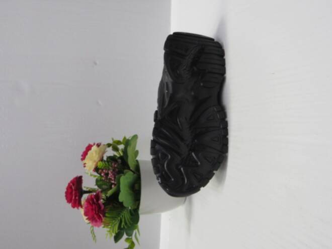 Buty Sportowe Dziecięce E149 BLACK/GREEN 32-37 2