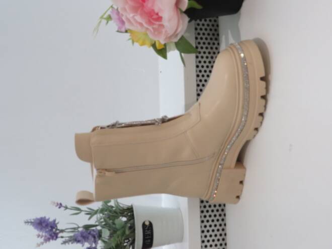 Botki Damskie HQ7743 BEIGE 36-41 1