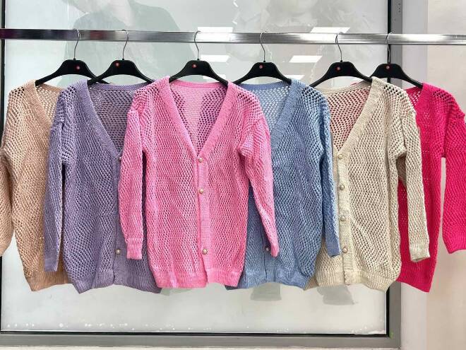 Sweter dziewczęce 1722 1 Kolor  6-16