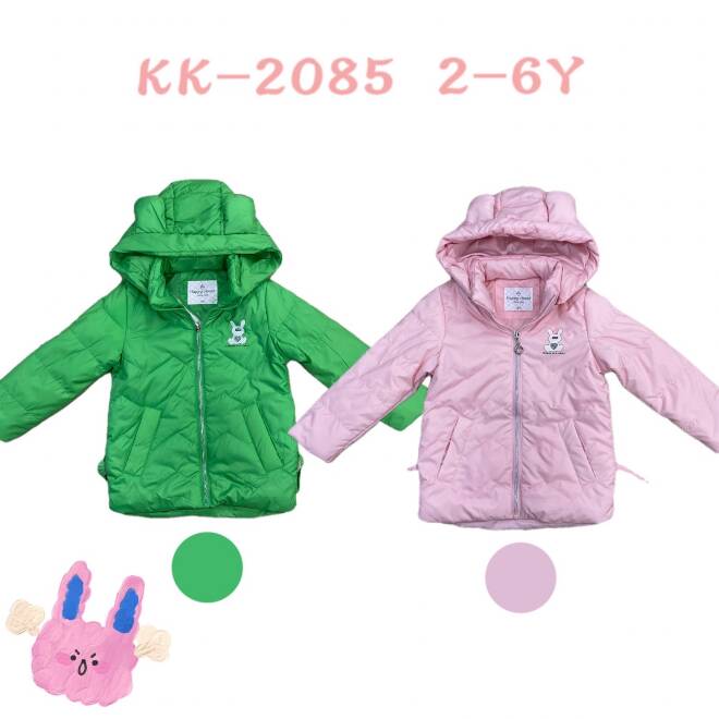 Kurtki dziewczęce KK2085 Mix KOLOR  2-6