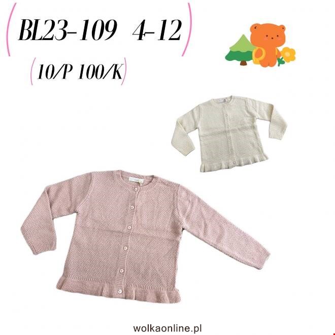 Sweter dziewczęce BL23-109 Mix KOLOR  4-12