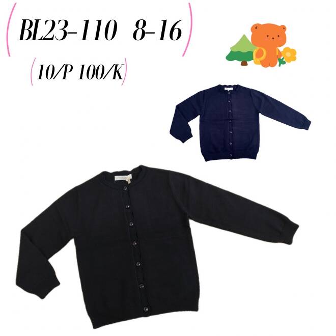 Sweter dziewczęce BL23-110 Mix KOLOR  8-16 1