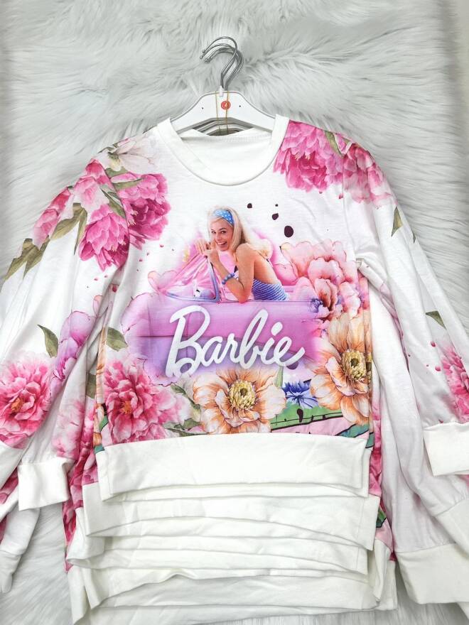 Bluza dziewczęca 1767 1 kolor  4-14