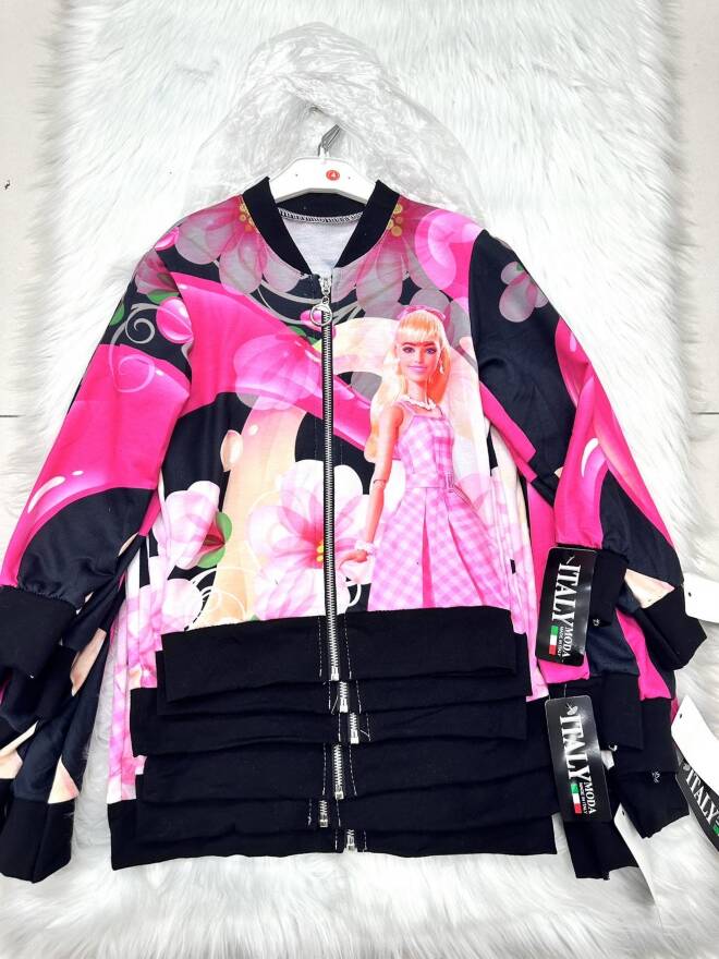 Bluza dziewczęca 1768 1 kolor  4-14 1