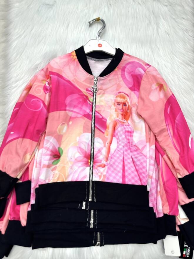 Bluza dziewczęca 1770 1 kolor  4-14 1