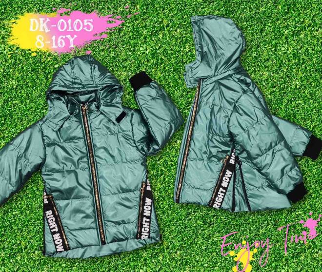 Kurtka wiosena  dziewczęca DK0105 1 kolor  8-16 1