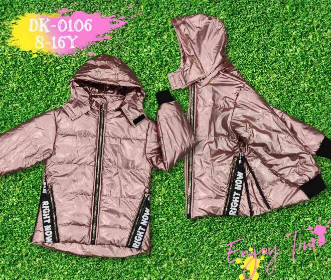 Kurtka wiosena  dziewczęca DK0106 1 kolor  8-16 1