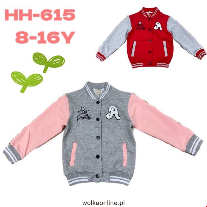 Bluza dziewczęca HH-615 Mix KOLOR  8-16