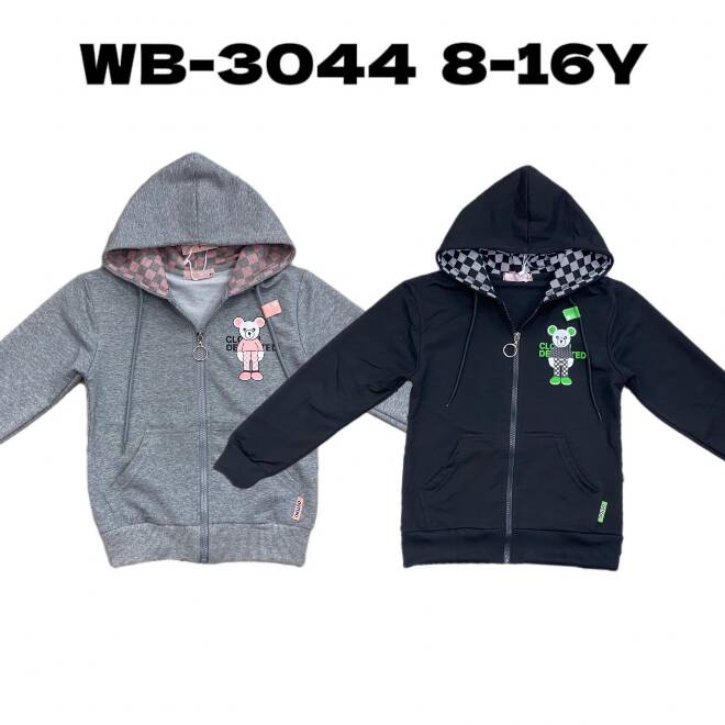 Bluza dziewczęca WB-3044 Mix KOLOR  8-16