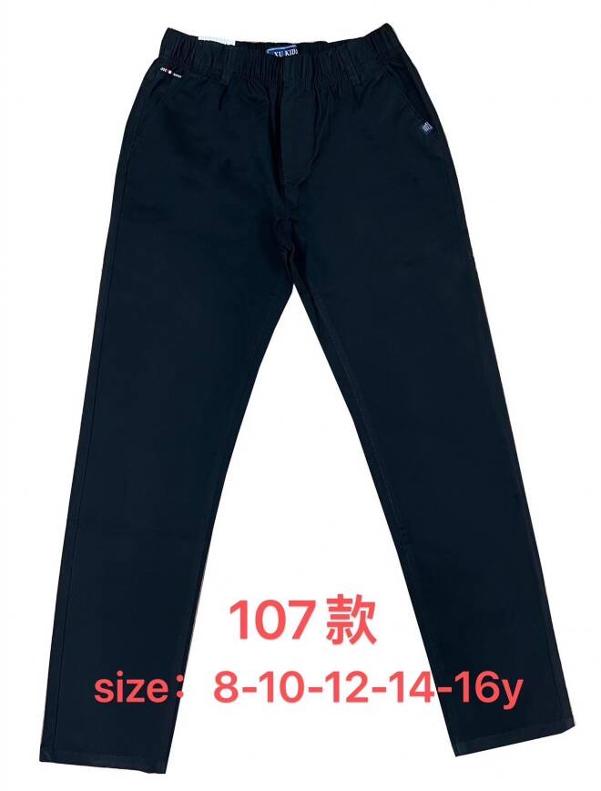 Spodnie  chłopięce 107 1 kolor  8-16 1