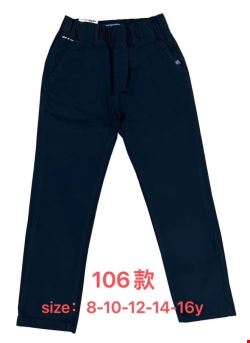 Spodnie  chłopięce 106 1 kolor  8-16