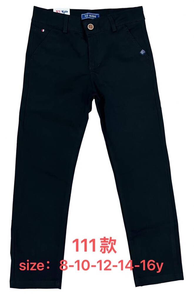 Spodnie  chłopięce 111 1 kolor  8-16