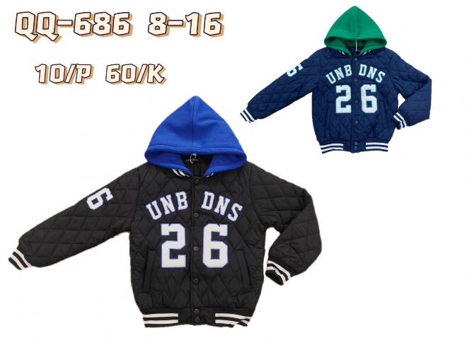 Kurtka wiosena chłopięca QQ-686 1 kolor  8-16 1