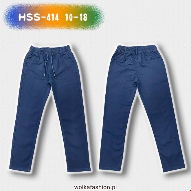 Spodnie chłopięce HSS-414 1 kolor  10-18