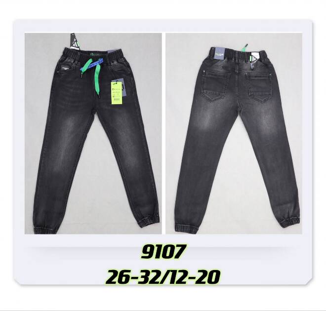 Jeansy chłopięce 9107 1 kolor  12-20