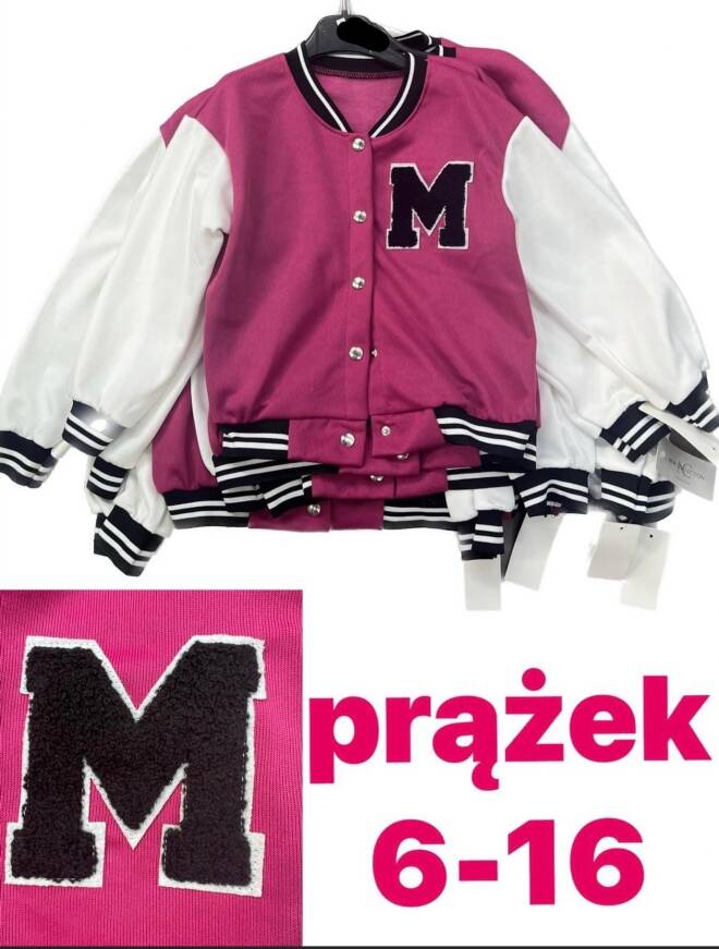 Bluza dziewczęca 2399 1 kolor  6-16