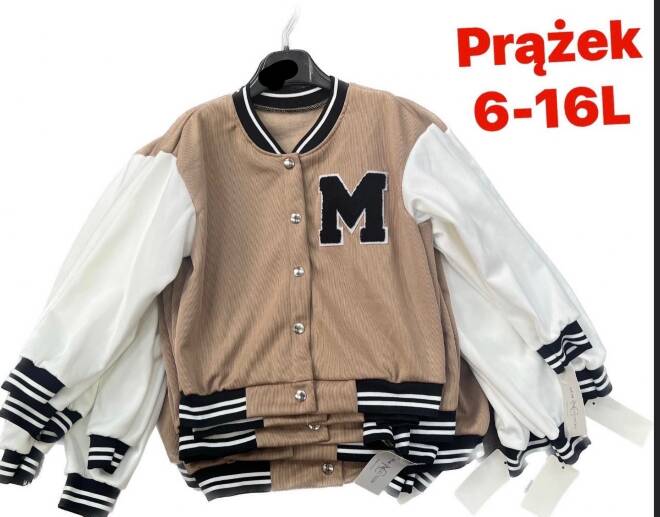 Bluza dziewczęca 2401 1 kolor  6-16