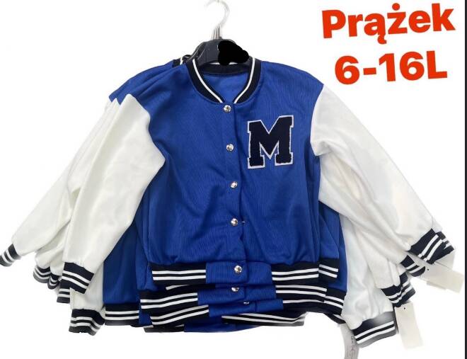 Bluza dziewczęca 2404 1 kolor  6-16 1