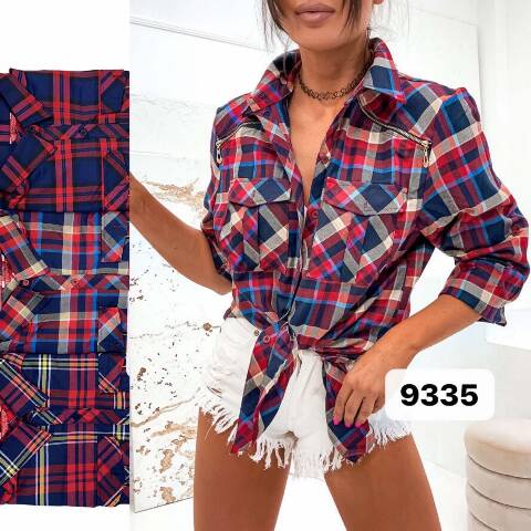Koszula damskie 9335 Mix kolor 46-54 1