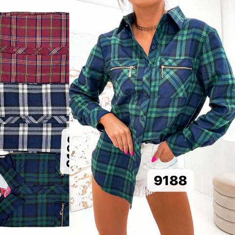 Koszula damskie 9188 Mix kolor 46-54